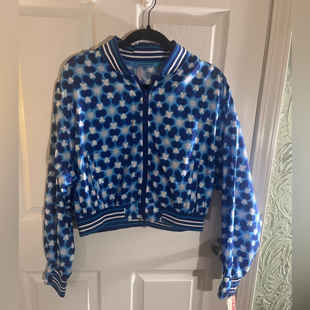 Free People Movement lightweight tennis jacket. NWT